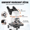 Trinokulárny laboratórny mikroskop so zväčšením 40x-5000x, objektívy 4X, 10X, 40X, 100X,, 2X pomocná šošovka