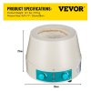 Digitálne laboratórne magnetické miešadlo s ohrevom 350 W, ohrievací plášť 1000 ml