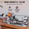 Malý sústruh na kov 178 × 40,6 mm, 800 W, s rozsahom závitov 10 – 44 TPI, 50 – 2500 ot/min