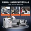 Malý sústruh na kov 211x750mm, 750 W, s rozsahom závitov 10–44 TPI, 50–2500 ot/min