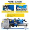 Malý sústruh na kov 178 × 305 mm, 550 W, so 4cestným revolverovým stĺpcom, 50 – 2250 ot/min