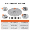 Univerzálne skľučovadlo pre sústruhy KP965, 96 mm, 5 typov čeľustí, závit M33 x 3,5 TPI