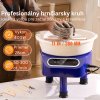Hrnčiarsky kruh, keramické koleso (28cm), stroj s pedálom (450W), 3 oporné nohy