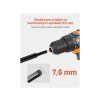 Zemný vrták pre vŕtačku, Ø 80 mm, dĺžka 410 mm, adaptér 10 mm