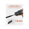 Zemný vrták pre vŕtačku, Ø 80 mm, dĺžka 600 mm, adaptér 10 mm