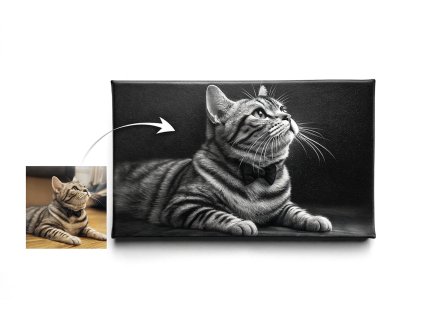Váš mazlíček v Prémiovém stylu – obraz na plátno Premium Canvas | Různé rozměry  Umělecký portrét vašeho mazlíčka na prémiovém plátně | KraftHouse