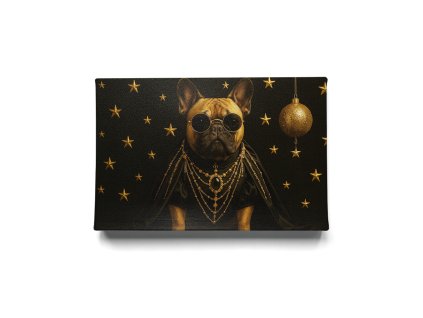 Morpheus – obraz na plátno Premium Canvas (100% bavlna) | Stylový moderní motiv psa | Různé rozměry  Morpheus – obraz na plátno Premium Canvas 390 g/m² (100% bavlna) | Stylový moderní motiv psa | Různé rozměry