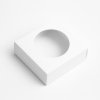 Box white round