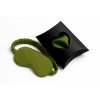Sleep mask z 100% bavlněného saténu  – Luxusní saténová spánková maska Olive Touch  Luxusní maska na spaní z 100% bavlněného saténu. Jemná, prodyšná a šetrná k pokožce i vlasům.