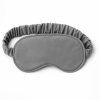 Sleep mask z 100% bavlněného saténu  – Luxusní saténová spánková maska Grey Touch  Grey Touch – šedá saténová spánková maska | Unisex | 100% bavlna