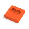 Box orange Heart