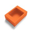 box long square orange