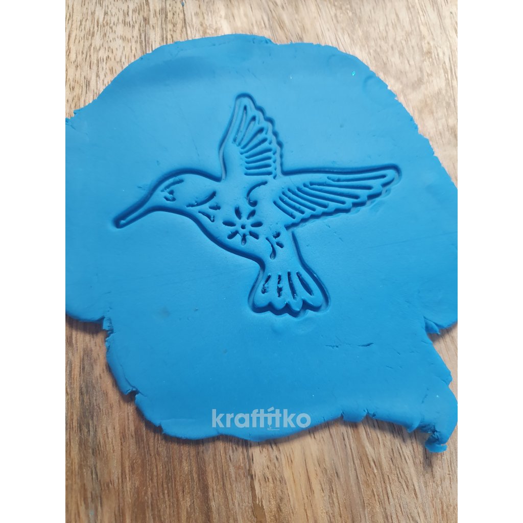 Kolibřík - obtisk (Velikost 10 cm)