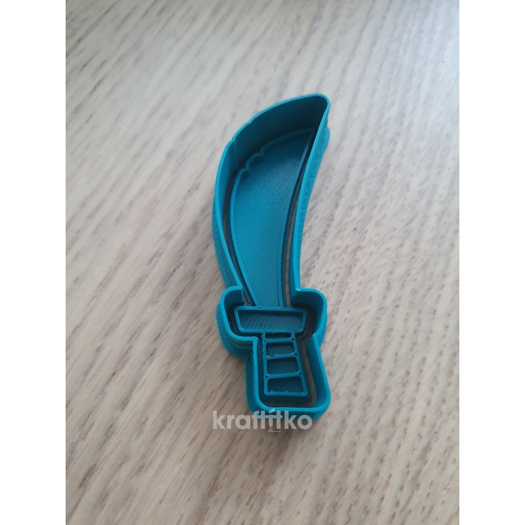 Šavle - vykrajovátko 2v1 (Velikost 10 cm)