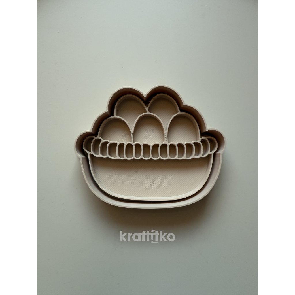 Košík s kraslicemi č.2 (Velikost 10 cm)