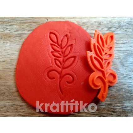 Obtisk Lístky č.2 (Velikost 10 cm)