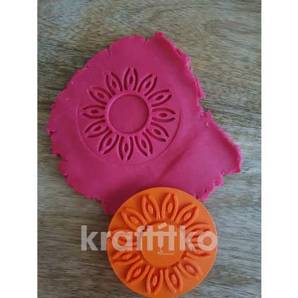 Obtisk Sluníčko různé velikosti (Varianta 7cm)