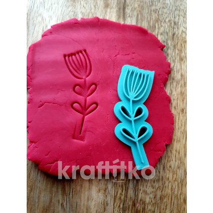 Obtisk Květina č.4 (Velikost 10 cm)