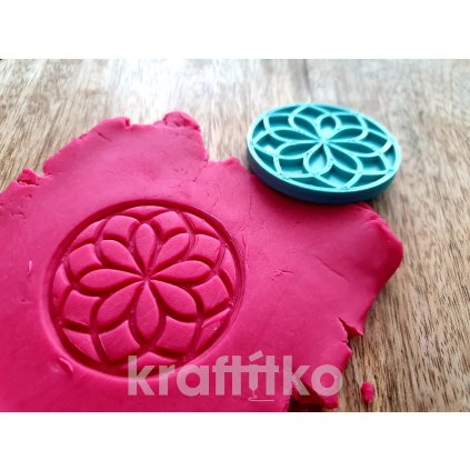 Plná mandala č.2 (Velikost 12 cm)