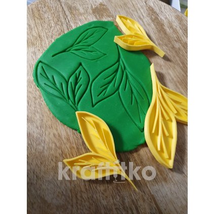 Obtisk Lístky č.4