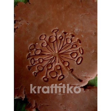 Obtisk pampeliška č.3 (Velikost 11 cm)