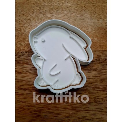 Zajíček č. 4 (Velikost 11 cm)