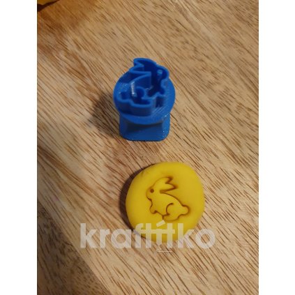 Zajíček č.2 -  razítko (Velikost 2 cm)
