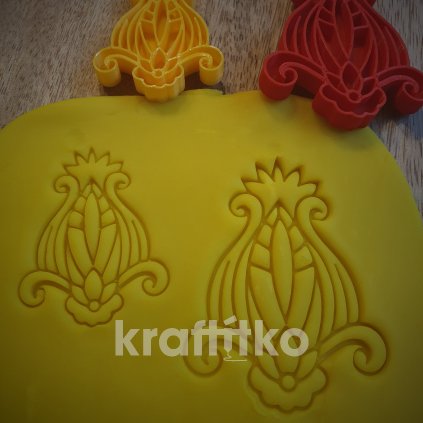 Obtisk BOHO Květina č. 2 (Velikost 10 cm)