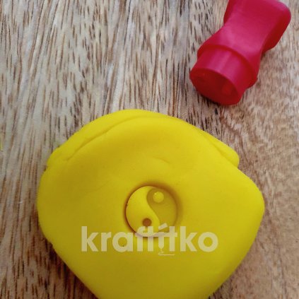 YIN a YANG - razítko (Velikost 2 cm)
