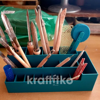 Organizér - box na pomůcky (Barva Bílá)
