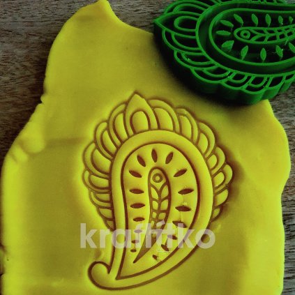 Obtisk Paisley tvar č.1 (Velikost 10 cm)