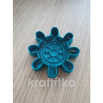 Kormidlo č. 2 - vykrajovátko 2v1 (Velikost 10 cm)