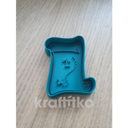 Mapa č. 2 - vykrajovátko 2v1 (Velikost 10 cm)