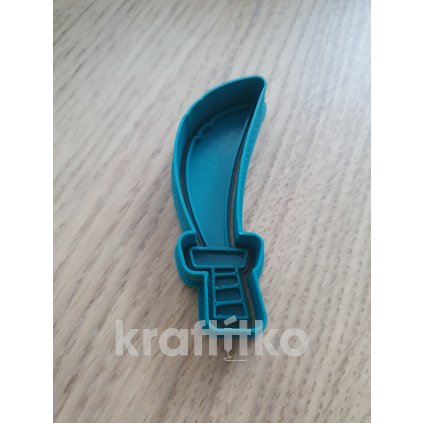 Šavle - vykrajovátko 2v1 (Velikost 10 cm)