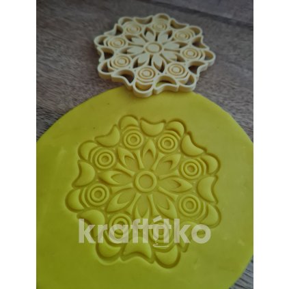 Mandala otisk  č.10 (Velikost 10 cm)