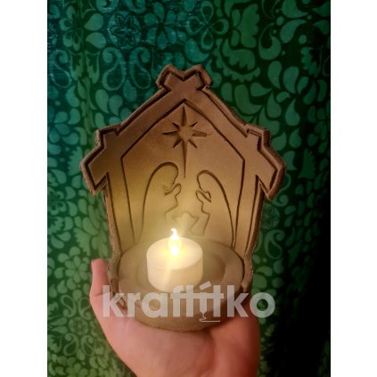 Sada vánoční betlém (Velikost 15 cm)