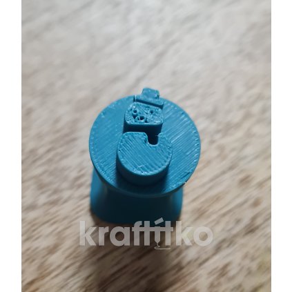 Vánoční razítko 1 ks - sněhulák (Velikost 2 cm)