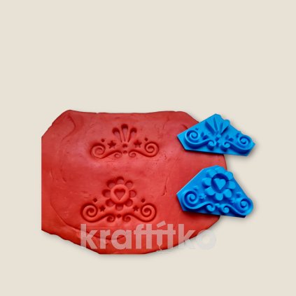 Folklórní otisky - 2 ks (Velikost 6 cm)