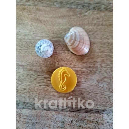 Mořský koník razítko (Velikost 2 cm)