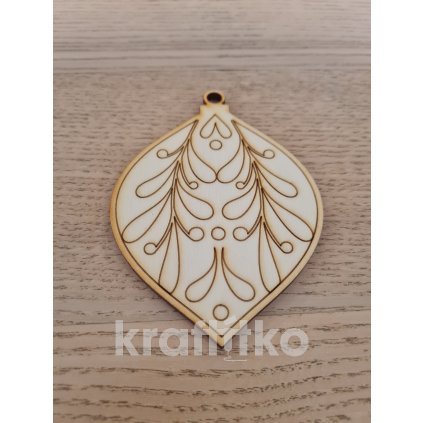 Baňka č. 2 - výřez z překližky