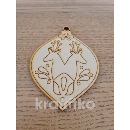 Baňka č. 3 - výřez z překližky