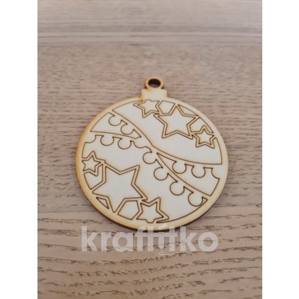 Baňka č. 6 - výřez z překližky