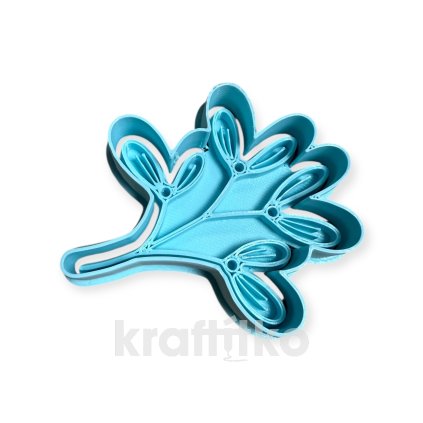 Jmelí č.2 - vykrajovátko 2v1 (Velikost 10 cm)