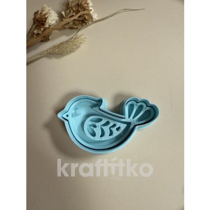 Ptáček folklorní č.2 - vykrajovátko