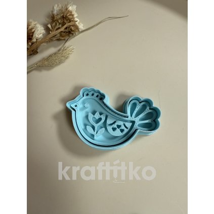 Ptáček folklorní č.4 - vykrajovátko