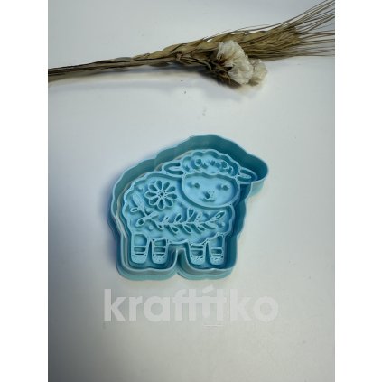 Ovečka folklorní č.2 - vykrajovátko