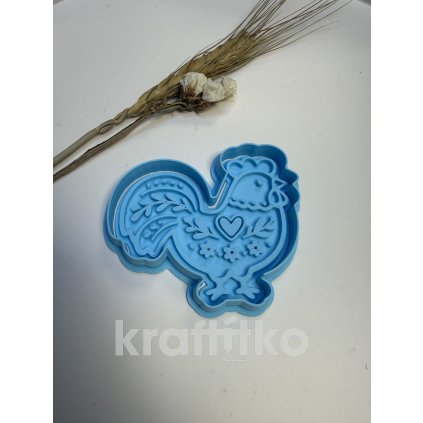 Kohoutek folklorní č.2 - vykrajovátko