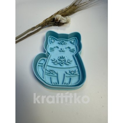 Kočička folklorní č.2 - vykrajovátko
