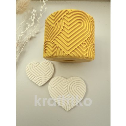 Srdíčkový váleček č.1 (50mm x 40mm)