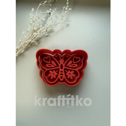 Motýlek folklórní č.3